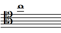 Do aigu en clef d'ut 4