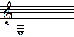 Note la plus basse de l'alto en clef de sol