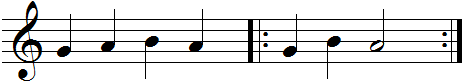 Barres de reprise en cours de morceau